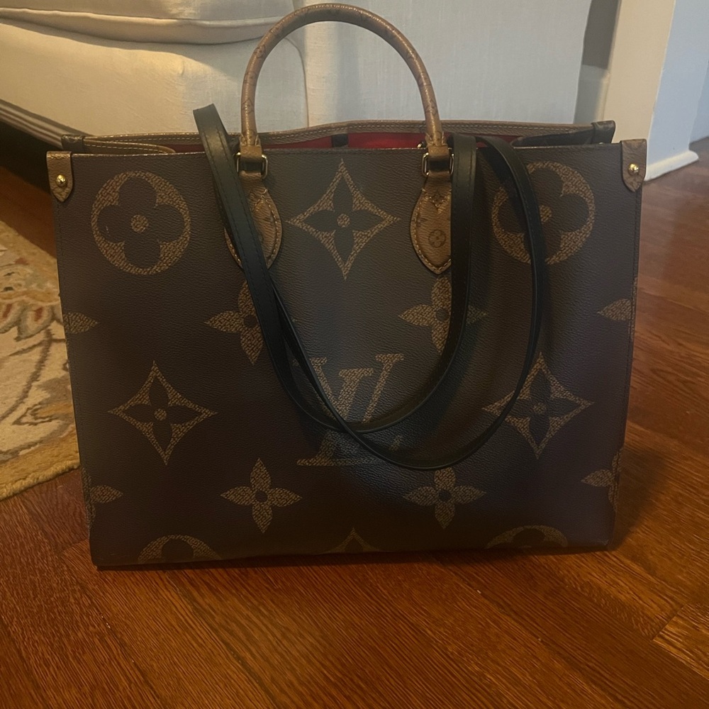 Luxury Brown Designer Tote Bag